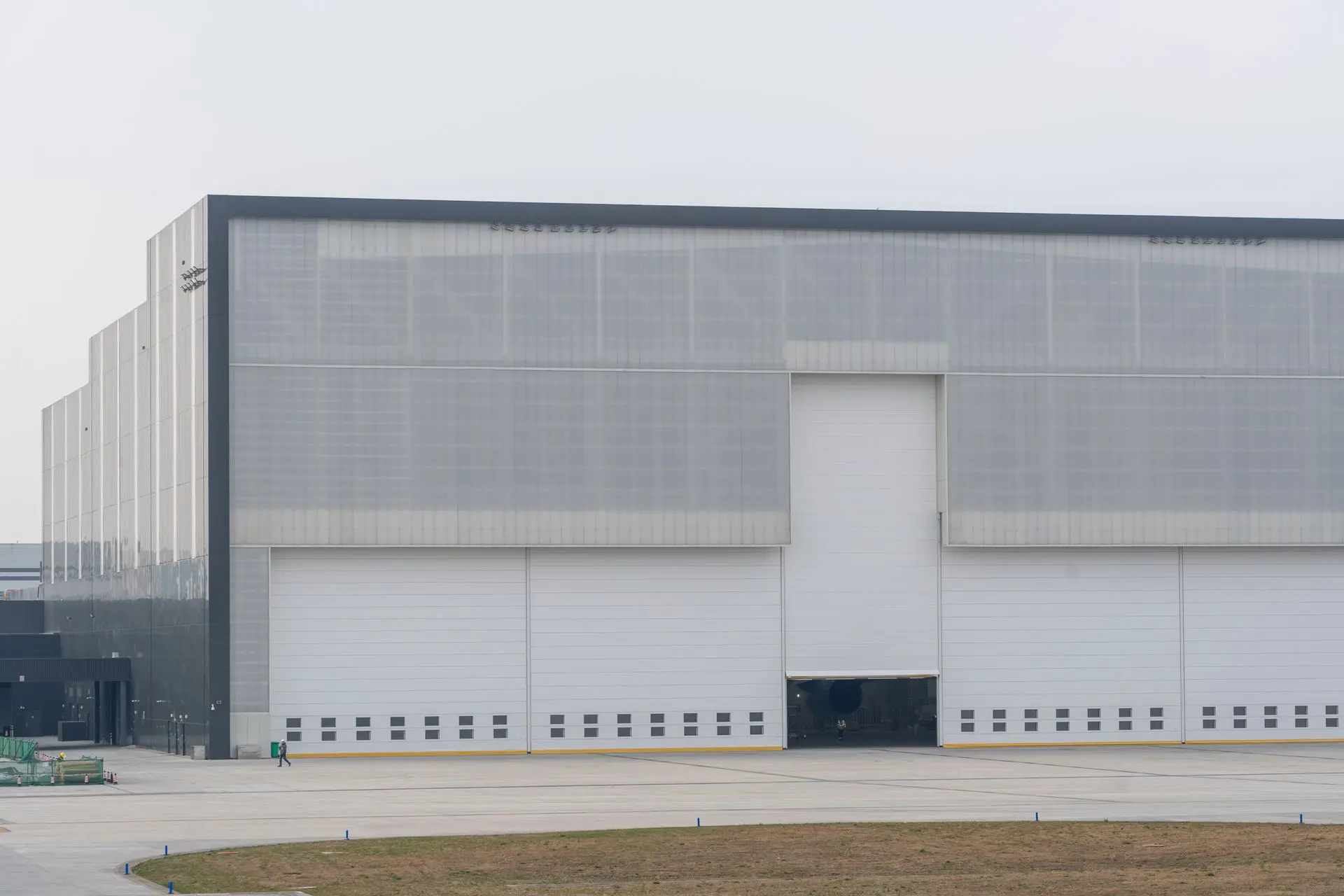 A modern warehouse and distribution building