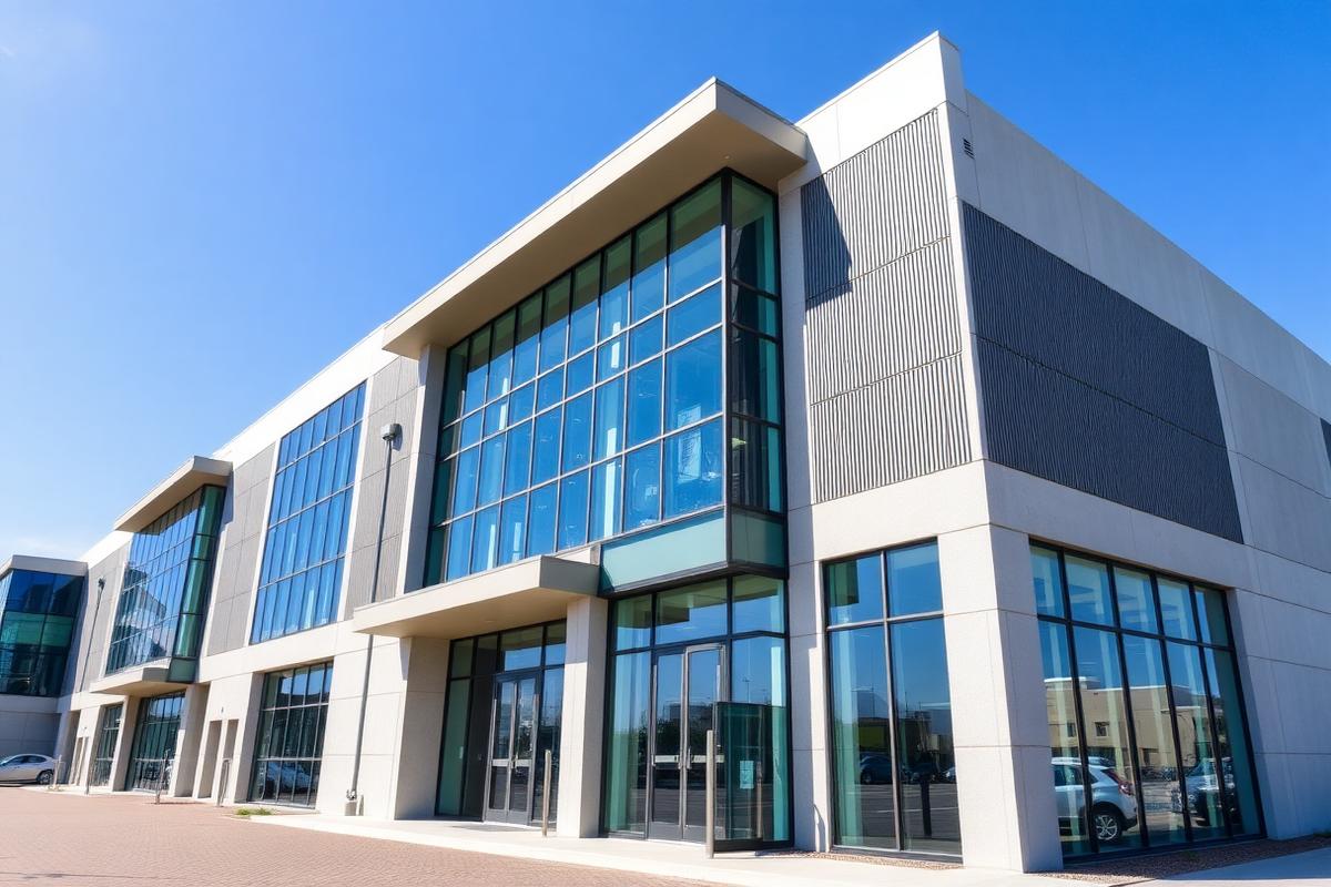 Modern commercial building in Cape Town